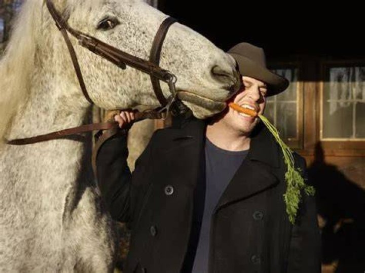 Brendan Fraser pet horse named Pecas