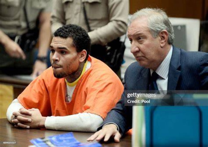 Chris Brown Court Appearance
