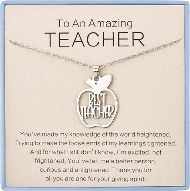 DIY Necklace for Teacher Appreciation