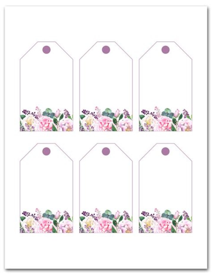 Free Gift Tag for Flowers for Teacher Appreciation