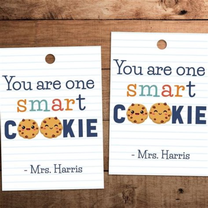 Free Smart Cookie Gift Tag for Teacher Appreciation