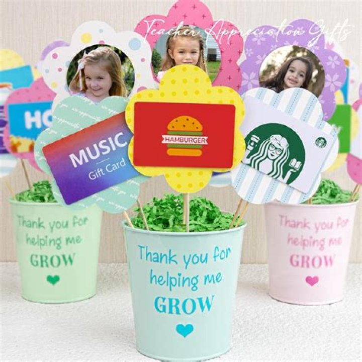 Gift Card Bouquet for Teacher Appreciation