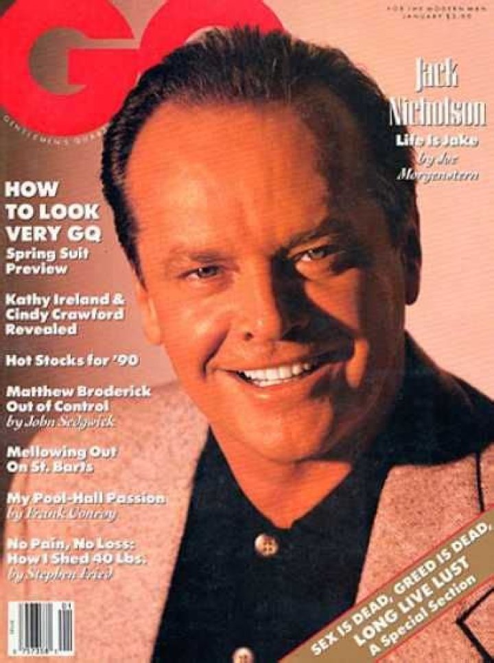 Jack Nicholson GQ