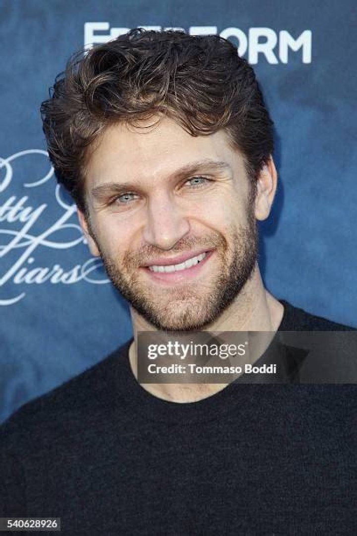 Keegan Allen's pet Tyn the Cat