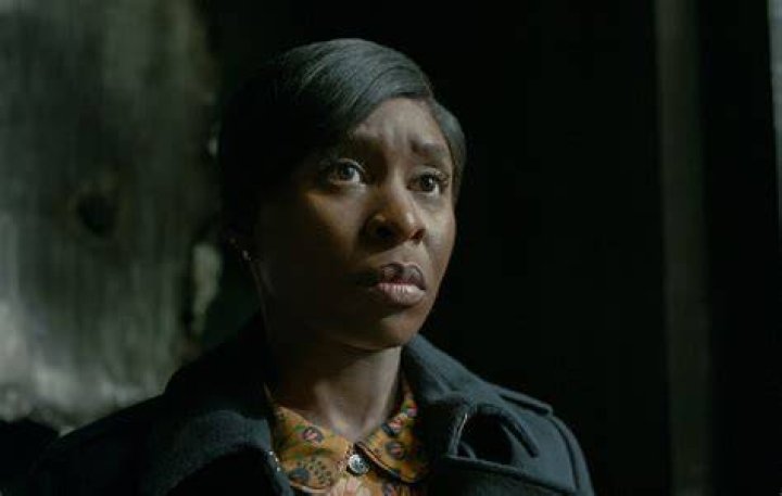 Luther: The Fallen Sun. Cynthia Erivo as Odette Raine in Luther: The Fallen Sun. Cr. John Wilson/Netflix &copy; 2023