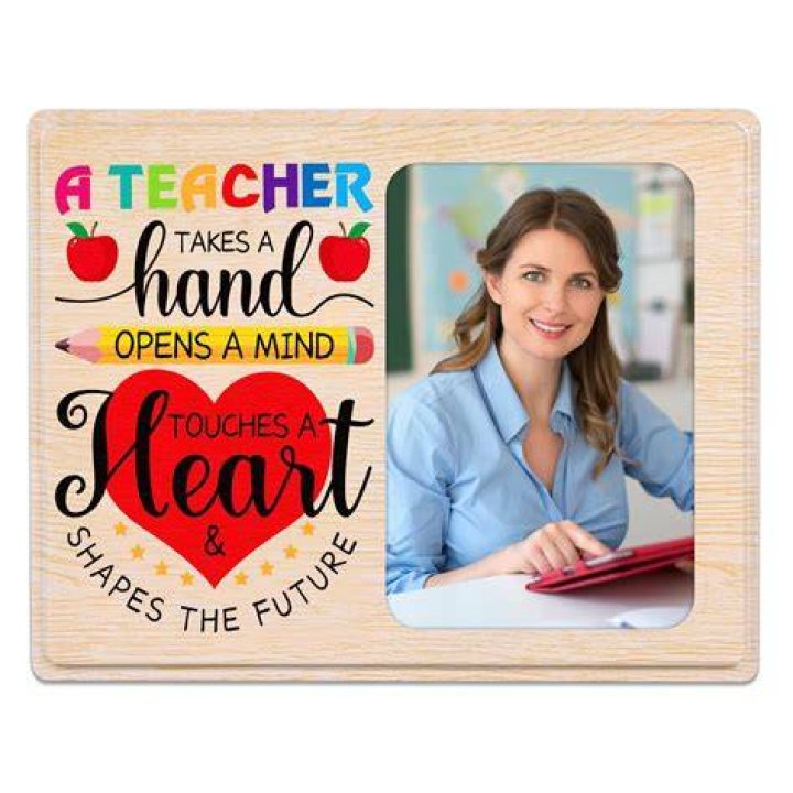 Painted Frame for Teacher Appreciation