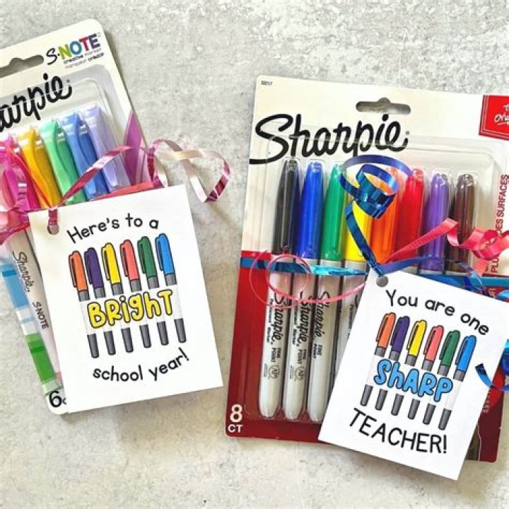 Sharpies Gift for Teacher Appreciation