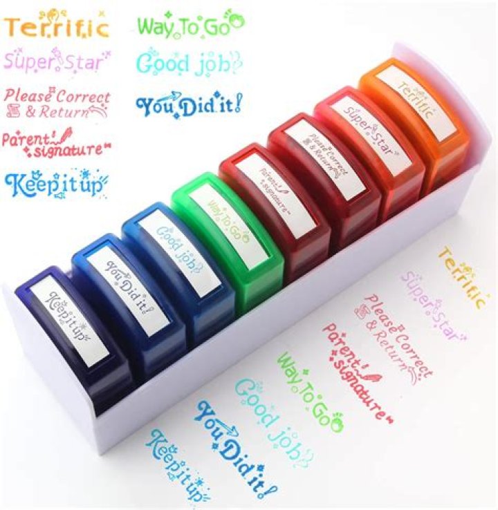 Stamp Set Gift for Teacher Appreciation