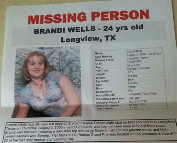 Texas Brandi Wells Missing Update 2023: Is She Found Yet?