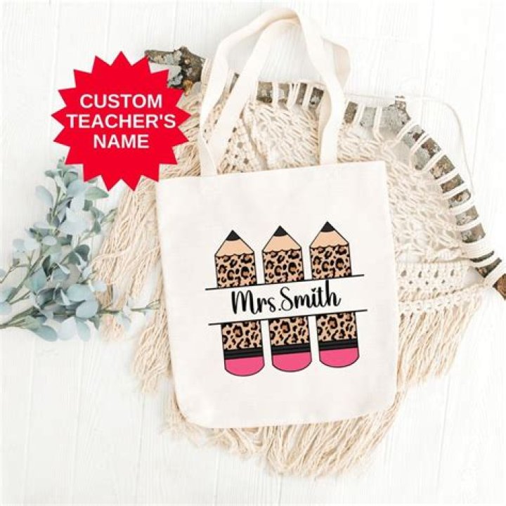 Tote Bag for Teacher Appreciation